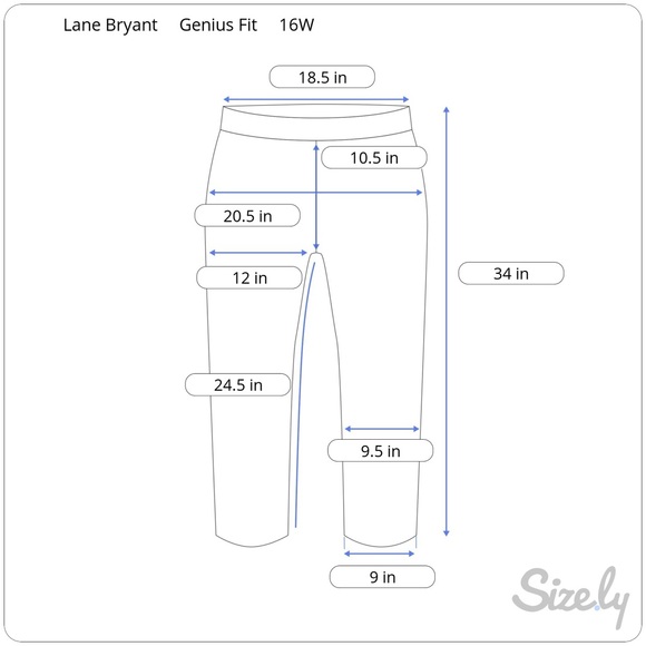 “Genius Fit” Stretch Denim Capris { Lane Bryant } - Picture 8 of 8